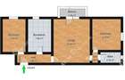 Apartament 3 camere balcon pivnita zona Vasile Aaron din Sibiu - 7