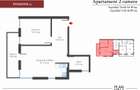Apartament 2 camere, bloc nou, finisat la cheie, centrala termica individuala - 1