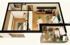 Apartament 2 camere semifinisat,bloc nou intre lacuri  - 6