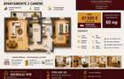 Apartament 2 camere 60 mp / Bloc Nou 2026 / Incalzire in pardoseala  - 2