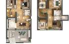 Duplex cu 5 camere - Tip D5G - 2