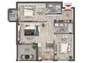 Apartament 3 camere cu terasa si gradina 50 mp, zona Brana 0%Comision - 7