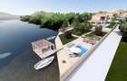 Vilă noua mediteraneană, cartier cu ponton la lac, peninsula Balotesti - 5