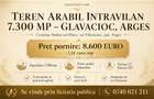 Teren arabil intravilan -  7.300 mp, Sat. Glavacioc - 1