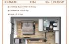 Studio de 35 metri patrati, complex Eurocasa Residence, comision 0% - 1