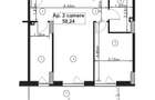 Apartament 2 Camere, 58,24 mp + Balcon 11,25 mp | Elite City, Mărăști