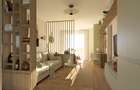Apartament 1 cam, finisat, 38.23 mp + balcon, parcare, Soporului 1 - 2