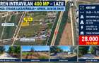Teren Intravilan 400 mp – LAZU, Langa strada Luceafarului – 26,05 ml deschidere