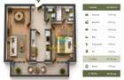 Apartament 2 camere - 2 bai - Premium - 1