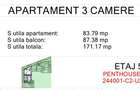 Apartament de 3 camere tip penthouse Carol Viilor - 7