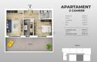 Fara Comision! Apartament cu 2 camere, balcon 26 mp, Bd. Brancoveanu - 1