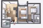 Apartament 3 camere,71 mp,Parter cu Gradina 120 mp, 117000eur neg - 2