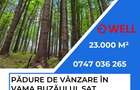 Pădure de vânzare în Vama Buzăului, sat Buzăiel!