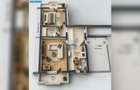 APARTAMENT 2 CAMERE , GHERLA,  ZONĂ CENTRALĂ Etaj 1/4 | SU 58,43 mp - 1