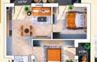 Exclusivitate!Com0%! Apartament 3 camere la semifinisat in Apahida Estimo Park - 1