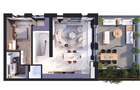 Duplex 4 camere tip 2 cu terasa | HILS Titanium Ansamblu rezidential nou - 3
