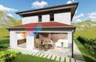 Casă individuala nZEB, 230 mp utili și teren generos de 400 mp