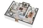 Apartament  NOU LA CHEIE cu 2 camere de vânzare - 3