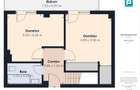 Penthouse nou cu 2 dormitoare și terasă de 29mp - 8