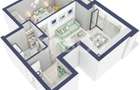 Apartament la parter cat un etaj 1 cu 47 mp utili 2 camere Turnisor - 3