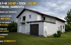Casa P+M 240 m² + Teren 1293 m² ~ BUTIMANU ~ DAMBOVITA