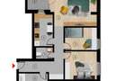 Apartament 3 camere | Prima închiriere | 71 mp | Parcare privată - 13