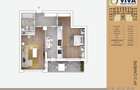 Apartament cu 2 camere de vanzare, finisaje moderne si acces la metrou - 1