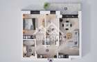 Apartament modern 2 camere cu terasa si incalzire in pardoseala - 2