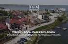 Teren cu localizare privilegiata pe malul lacului intr-o peninsula privata - 1