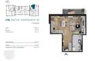 Apartament cu o camera, 37 mp, Ansamblu Rezidential, zona RIVUS - 2