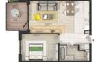 Apartament cu 2 camere și terasă de 8 mp | The Nest - 17