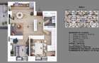 Apartament 3 camere Odaile Ion Creanga Nichita Stanescu - 1