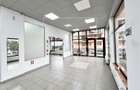Spatiu comercial cu vitrina la strada - 177 mp - finisat la cheie - 9