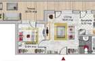 Apartament 2 camere | 42mp + 21mp terasa - 4