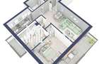 Apartament 3 camere | Balcoane 15.1 mp | Etaj 1 | Turnisor - 5