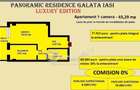 Apartament 1 camera de vanzare in Iasi, Galata, 43,29 mp, bloc nou - 2