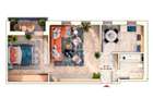 Apartament 2 camere Dorobanților Cluj imobil nou cu CF - 1