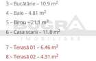 Penthouse pe 2 niveluri de vanzare, 200 mp utili - 5