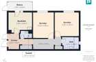 Apartament 3 camere ,68 mp, Str.Moldovei-Rogerius - 10