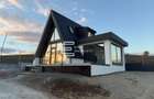 Casă nouă la cheie, tip A-frame, intabulată, în Șura Mare - 3