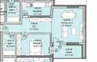 Apartament 2 camere, 58 mp, Terasa 7 mp, Imobil Nou, Semicentral - 5