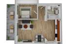 Apartament de 2 camere,53,85mp ANDREI MURESANU - 1