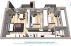 Apartament cu 3 camere, 2 balcoane si loc de parcare – Zona Soarelui - 2