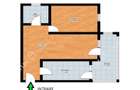 Apartament 2 camere balcon pod si loc parcare zona Triajului Selimbar