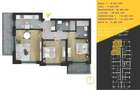 3 camere decomandat – 82 mp utili + 2 balcoane - 5