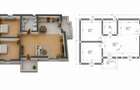 Casă VIȘAN, 3 camere decomandat 74 mp utili, teren 430 mp + parcare - 1