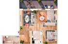 Apartament 2 camere Dorobanților Cluj imobil nou cu CF - 1