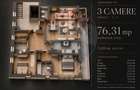 Apartament nou cu 3 camere și balcon de 12,09 mp | Tractorul - 2