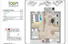 Apartament 2 camere, etaj 1, ansambku nou - ICON Garden - 6