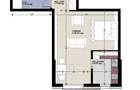 Apartament 1 camera + nisa de dormit, imobil nou, Marasti, ISE - 3